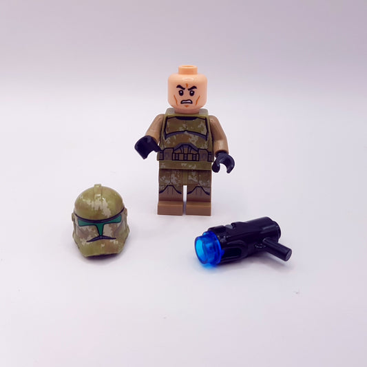 LEGO Minifigur - Clone Trooper Camouflage sw0519 (2014) - Star Wars - gebraucht