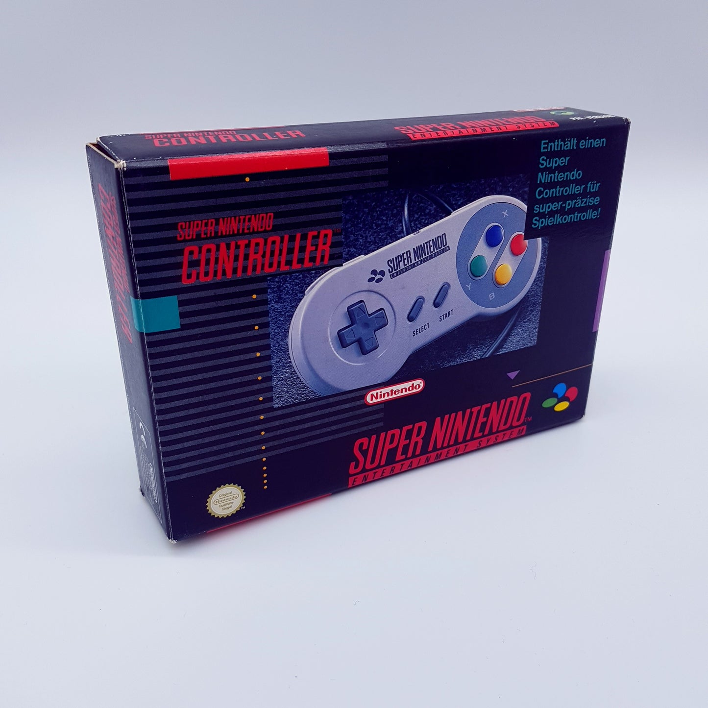 SNES Super Nintendo - Controller Gamepad (inkl OVP & Anleitung) - gebraucht