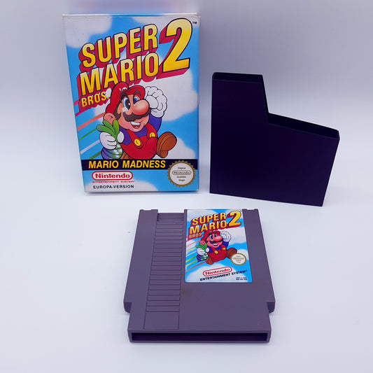 NES - Super Mario 2 (mit OVP) - Nintendo Entertainment System - PAL - gebraucht