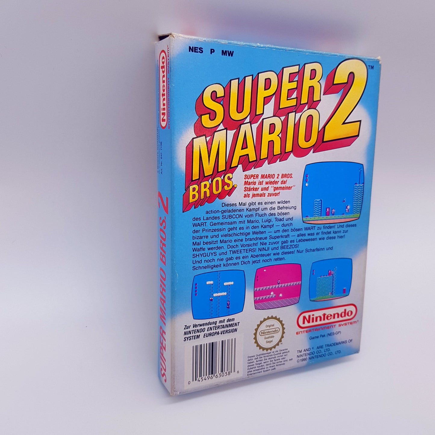 NES - Super Mario 2 (mit OVP) - Nintendo Entertainment System - PAL - gebraucht