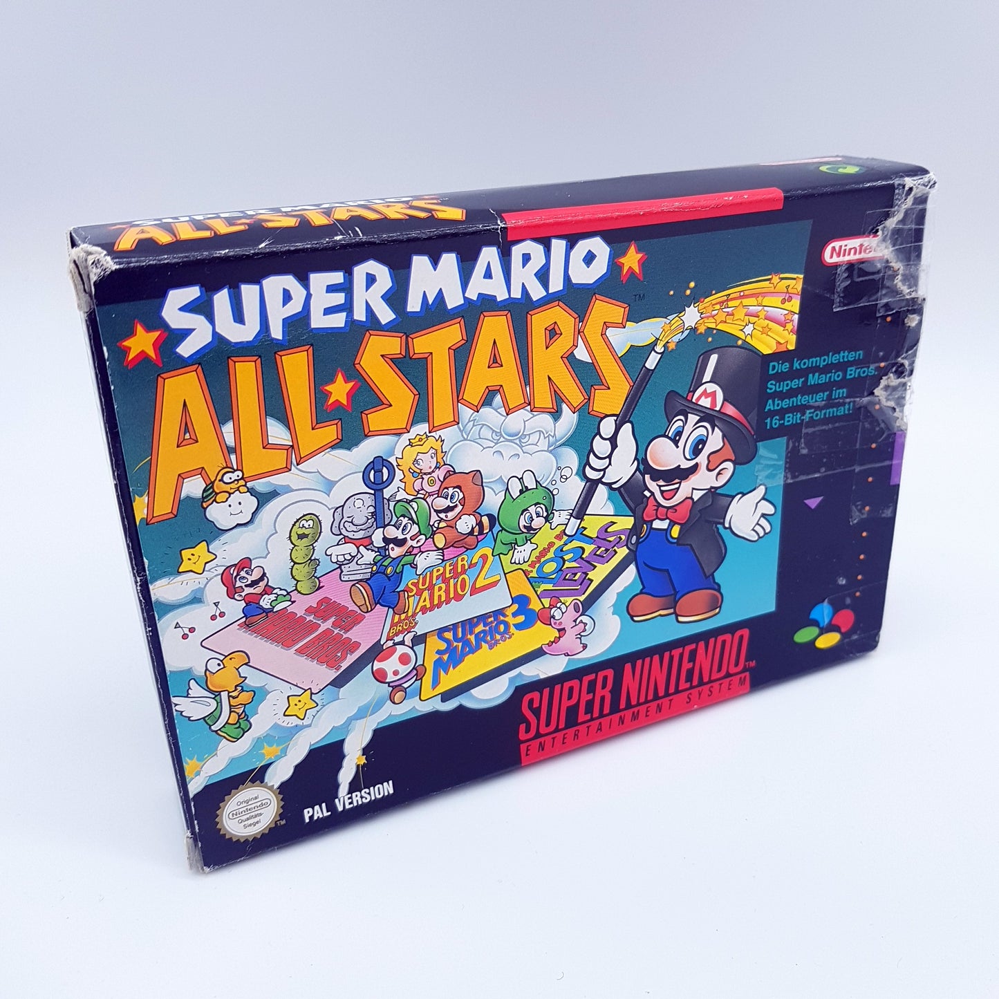 SNES Super Nintendo - Super Mario All Stars (inkl OVP & Anleitung) - gebraucht