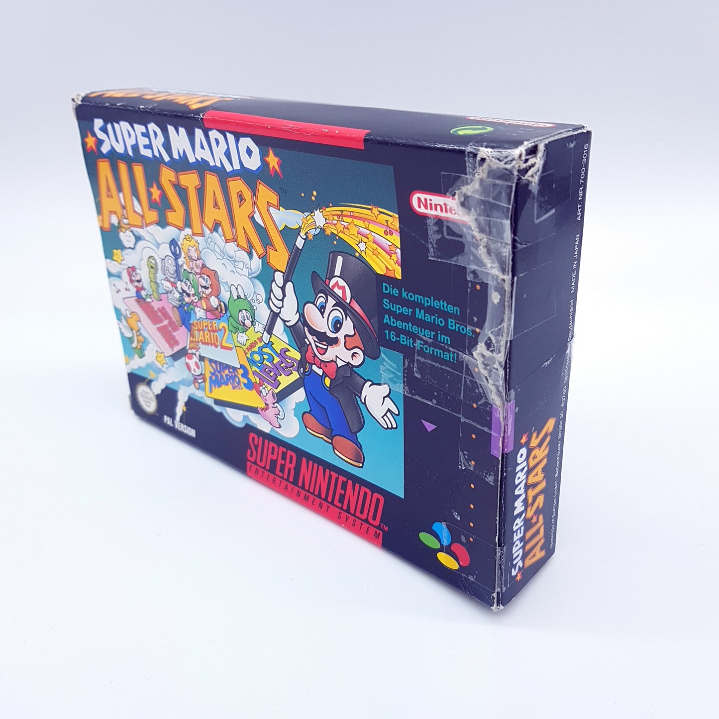 SNES Super Nintendo - Super Mario All Stars (inkl OVP & Anleitung) - gebraucht