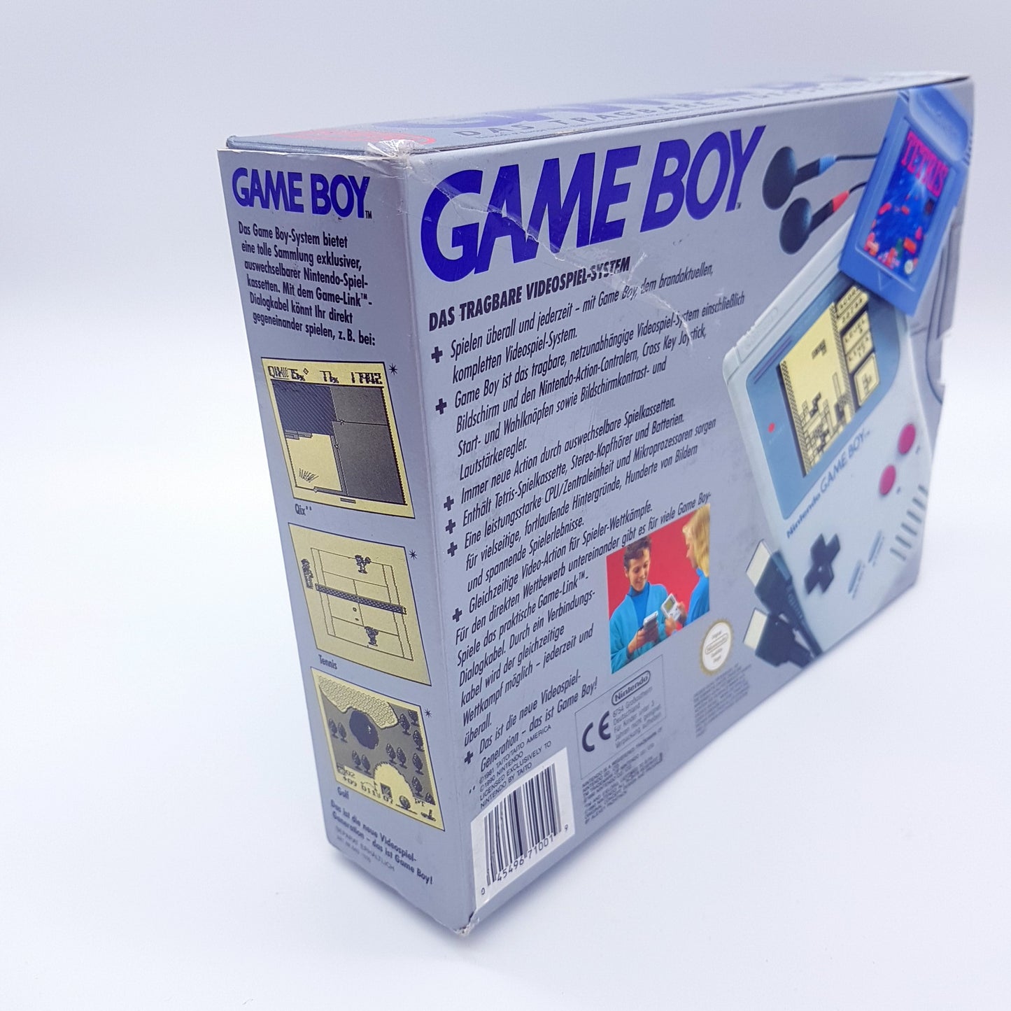Nintendo Gameboy Konsole mit OVP, Anleitung & Spiel Tetris - gebraucht