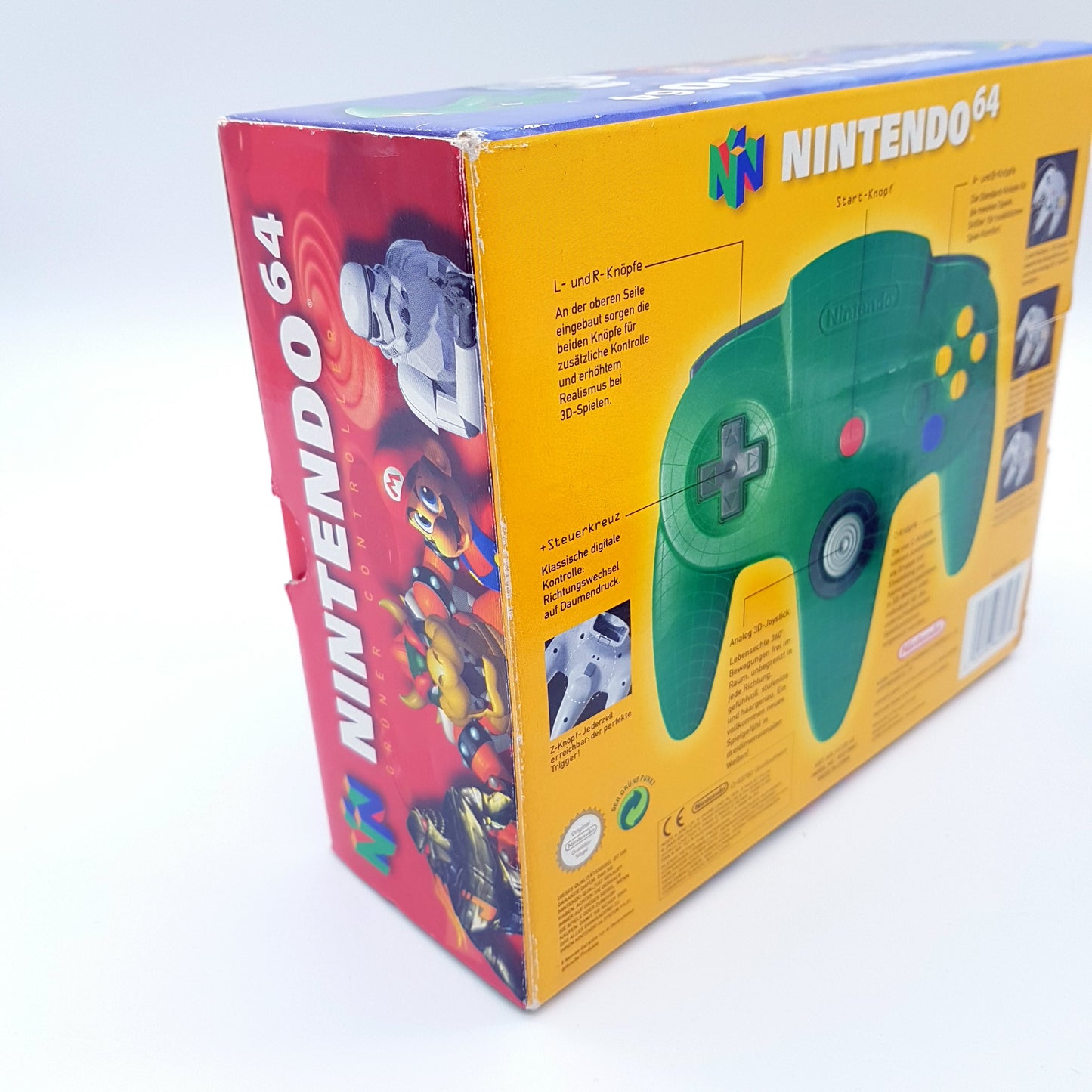 Nintendo 64 - N64 - Controller Gamepad grün - mit OVP