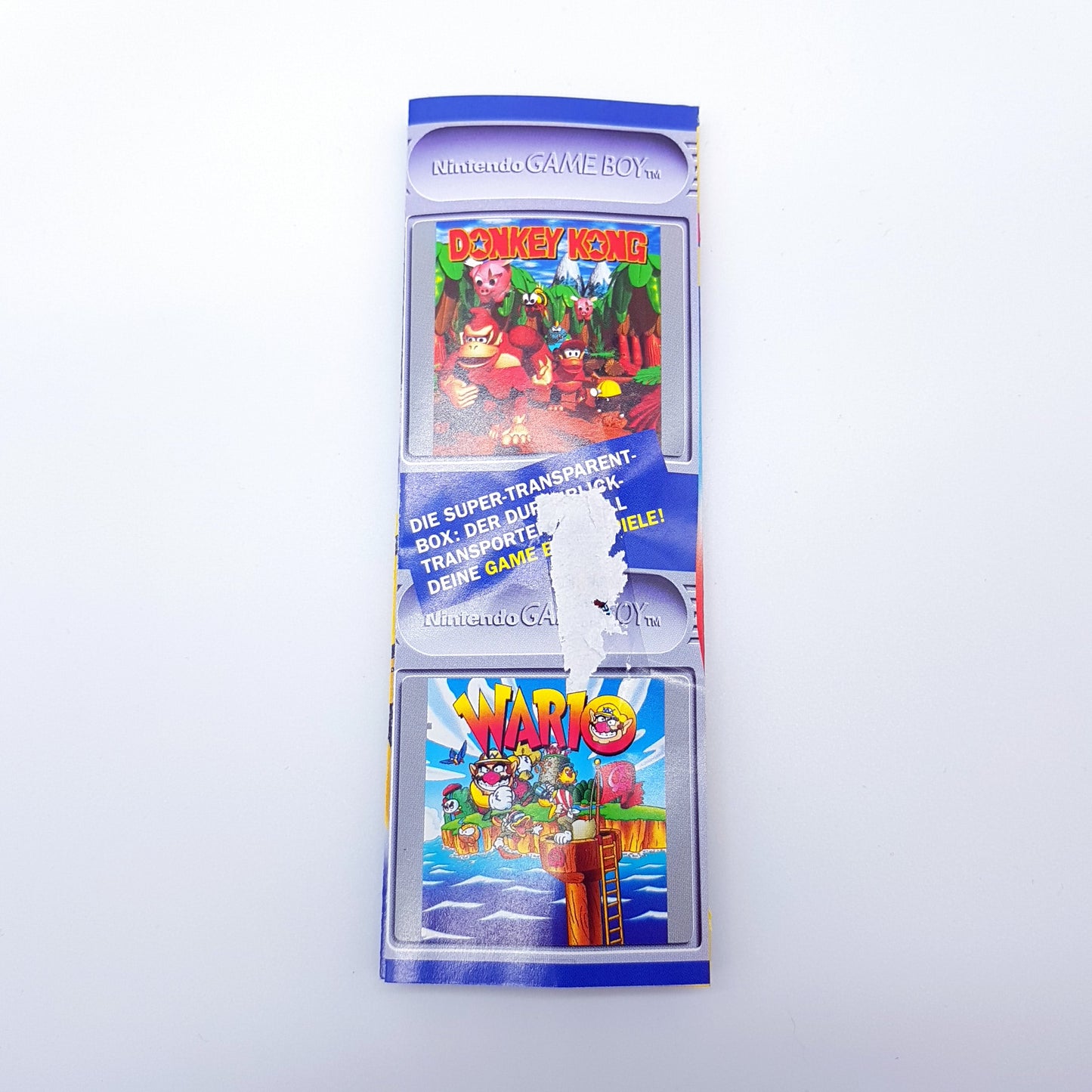 Nintendo Gameboy Classic Transparent Acryl Case Box Schutzhülle - gebraucht