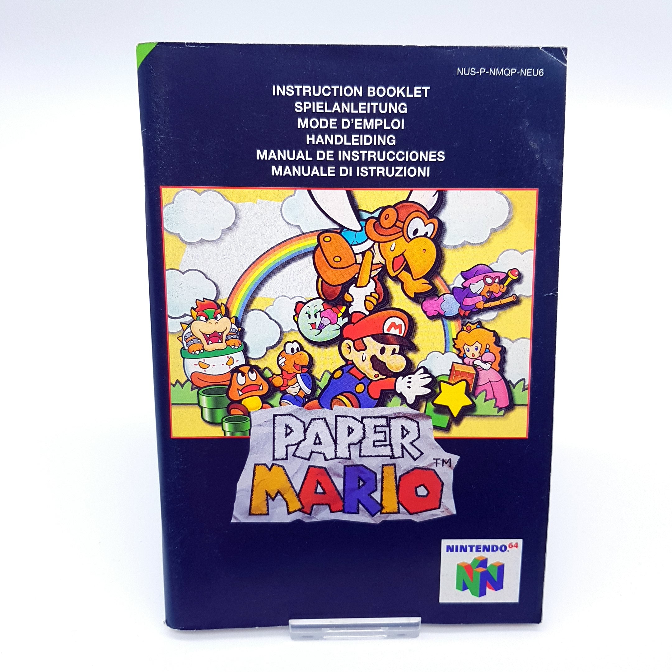 Nintendo 64 Paper.pdf Nintendo 64 - N64 - Anleitung - Paper Mario – Pokéton