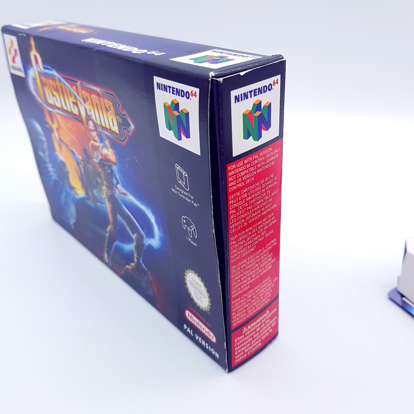 Nintendo 64 - N64 - Castlevania - PAL - inkl OVP und Anleitung - sehr guter Zustand