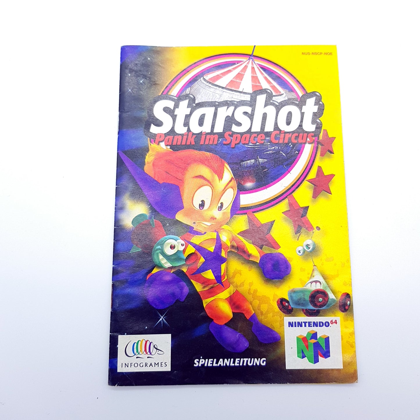 Nintendo 64 - N64 Starshot - Panik im Space Circus - PAL - inkl OVP und Anleitung