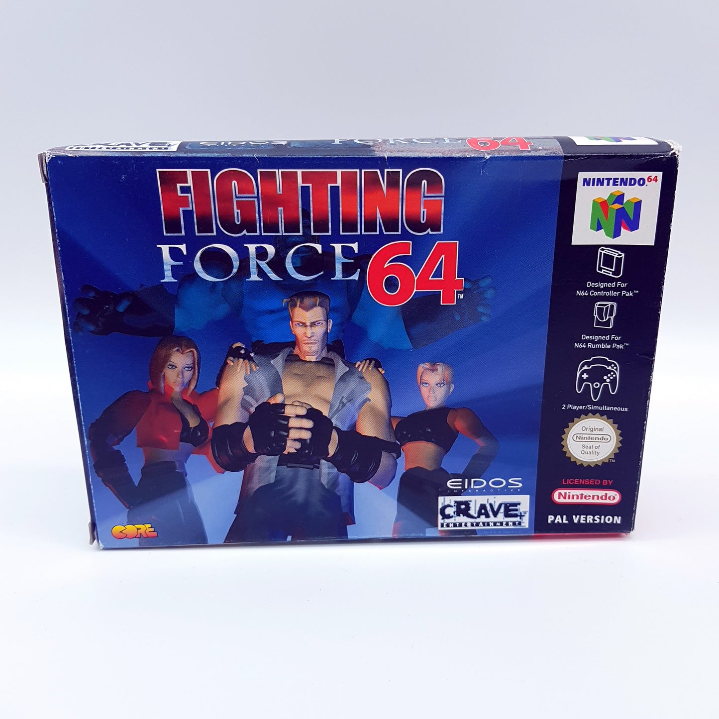 Nintendo 64 - N64 - Fighting Force 64 - PAL - inkl OVP und Anleitung