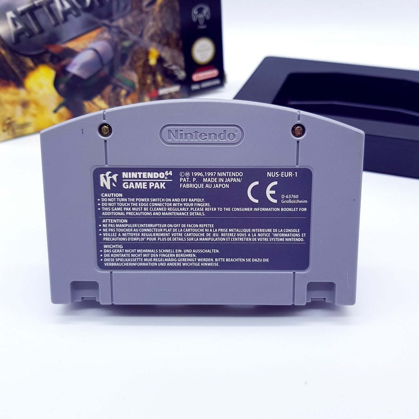 Nintendo 64 - N64 - Chopper Attack - PAL - inkl OVP & Anleitung