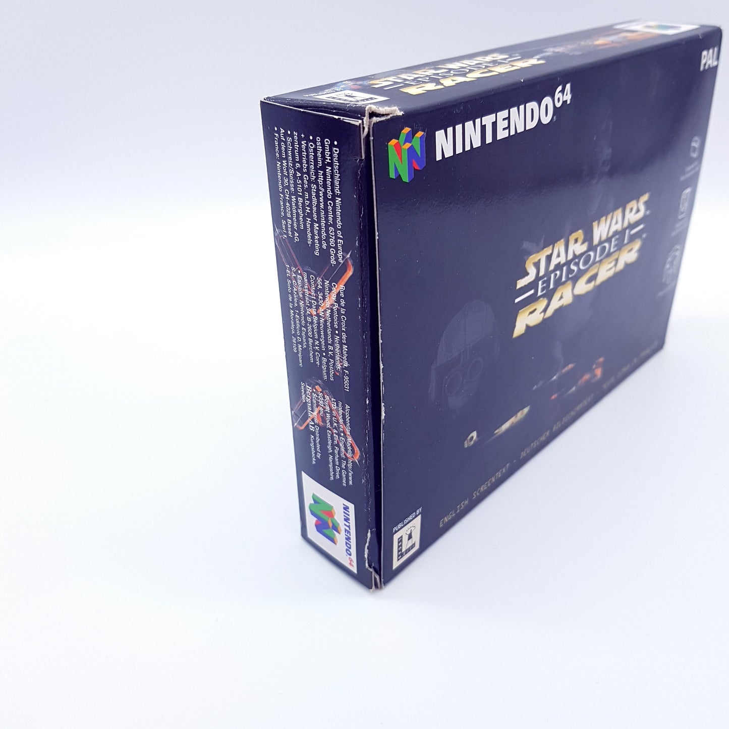 Nintendo 64 - N64 - Star Wars Racer Episode 1 - PAL - inkl OVP & Anleitung