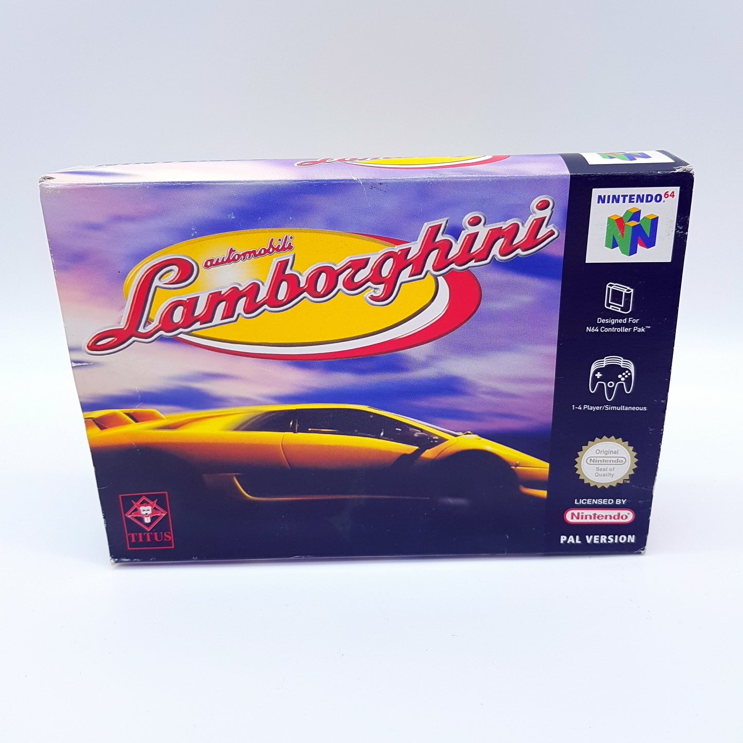 Nintendo 64 - N64 - LAmborghini - PAL - inkl OVP & Anleitung