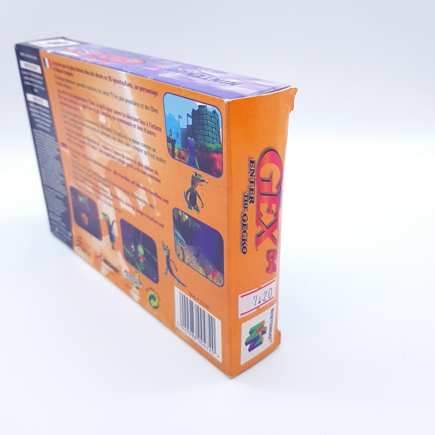 Nintendo 64 - N64 - GEX 64 - PAL - inkl OVP & Anleitung