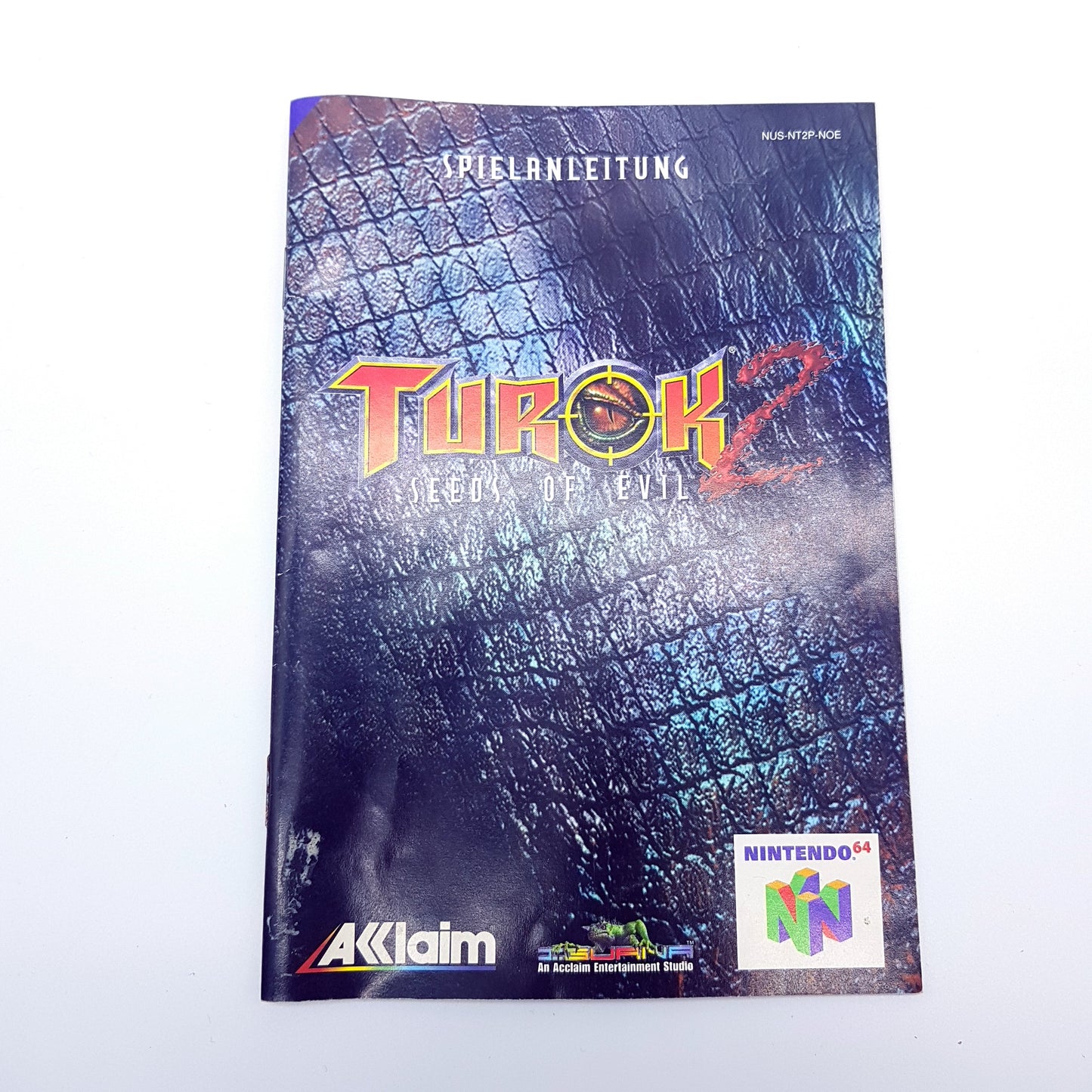 Nintendo 64 - N64 - Turok 2 - Seeds of Evil - PAL - inkl OVP & Anleitung