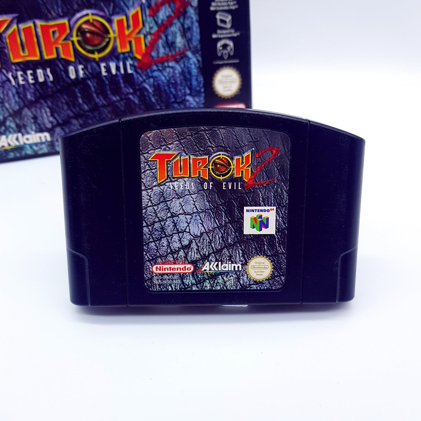 Nintendo 64 - N64 - Turok 2 - Seeds of Evil - PAL - inkl OVP & Anleitung