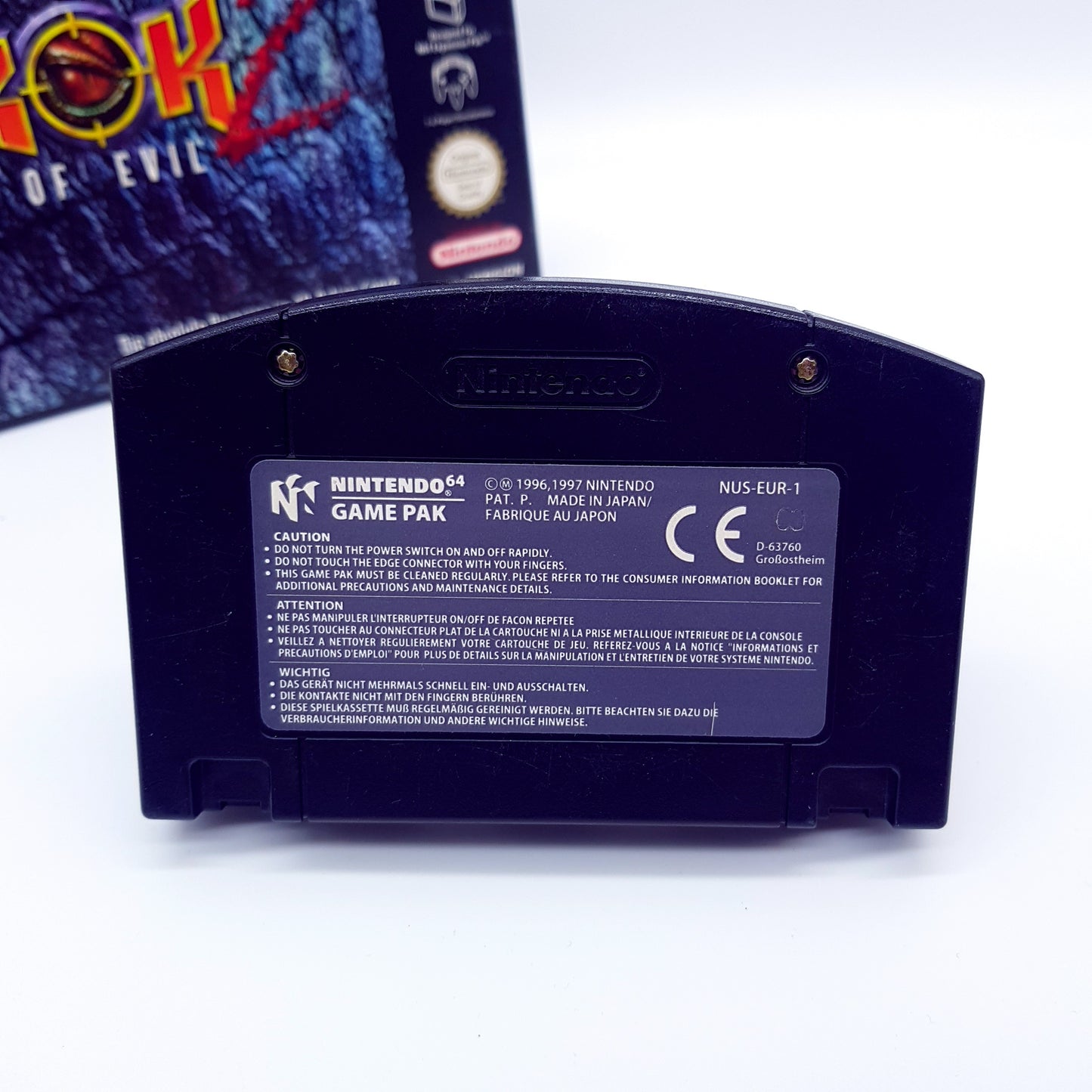 Nintendo 64 - N64 - Turok 2 - Seeds of Evil - PAL - inkl OVP & Anleitung