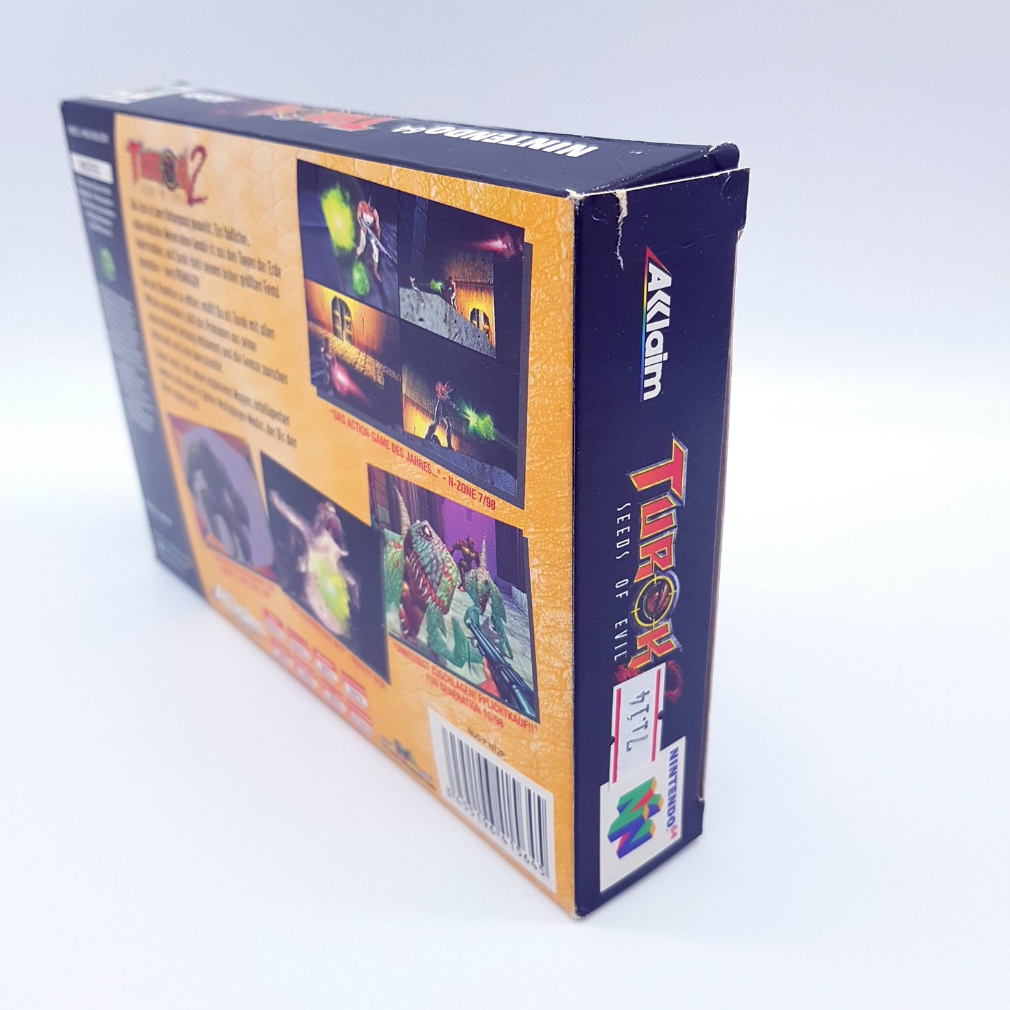 Nintendo 64 - N64 - Turok 2 - Seeds of Evil - PAL - inkl OVP & Anleitung