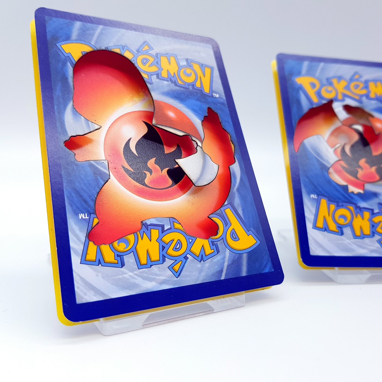 Glumanda, Glutexo, Glurak Charizard DIY Pokemonkarten 3D selfmade