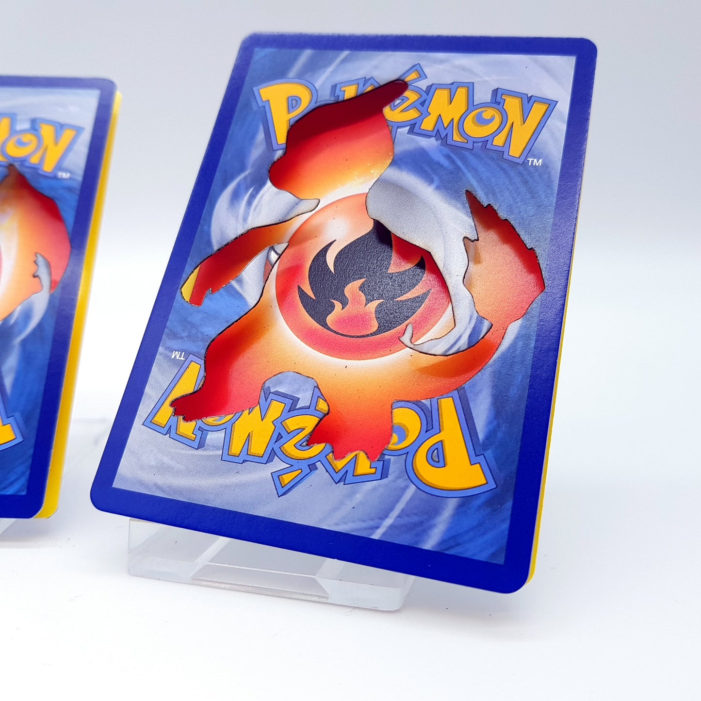 Glumanda, Glutexo, Glurak Charizard DIY Pokemonkarten 3D selfmade