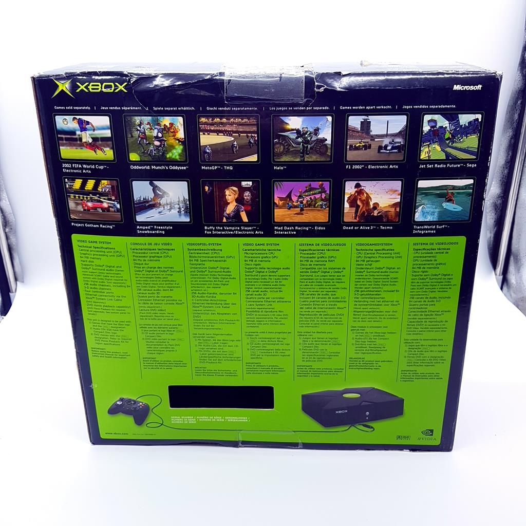 Microsoft Xbox Classic Konsole + Zubehör + OVP + JSRF Jetset Radiofuture - gebraucht