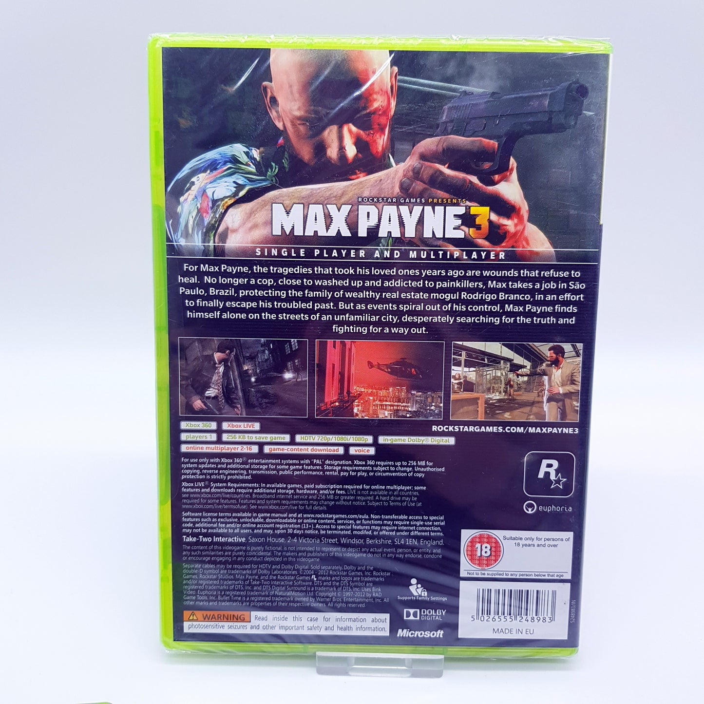 Microsoft Xbox360 - Max Payne 3 - NEU sealed