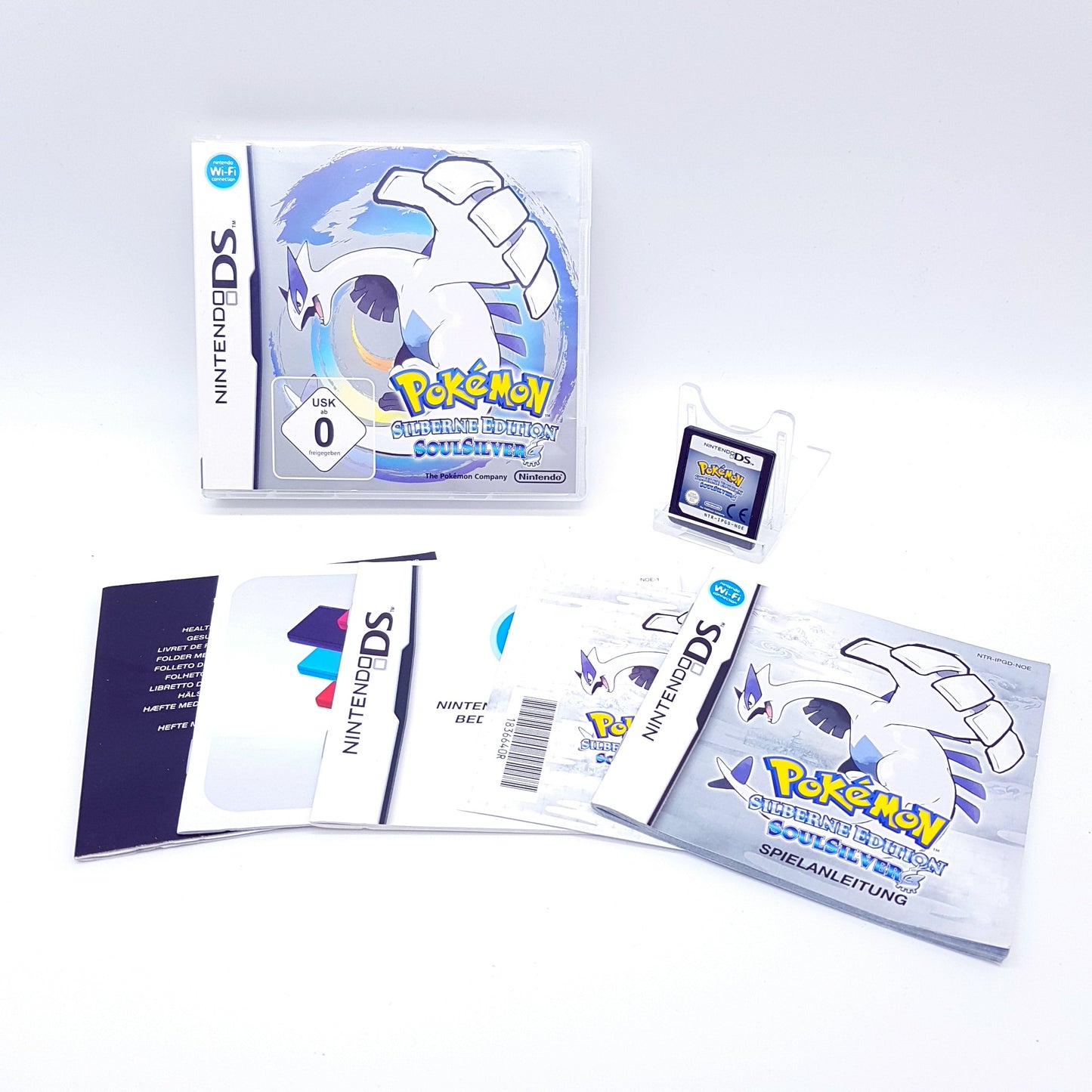 Nintendo DS - Pokemon silberne Edition Soulsilver (CIB komplett) - gebraucht