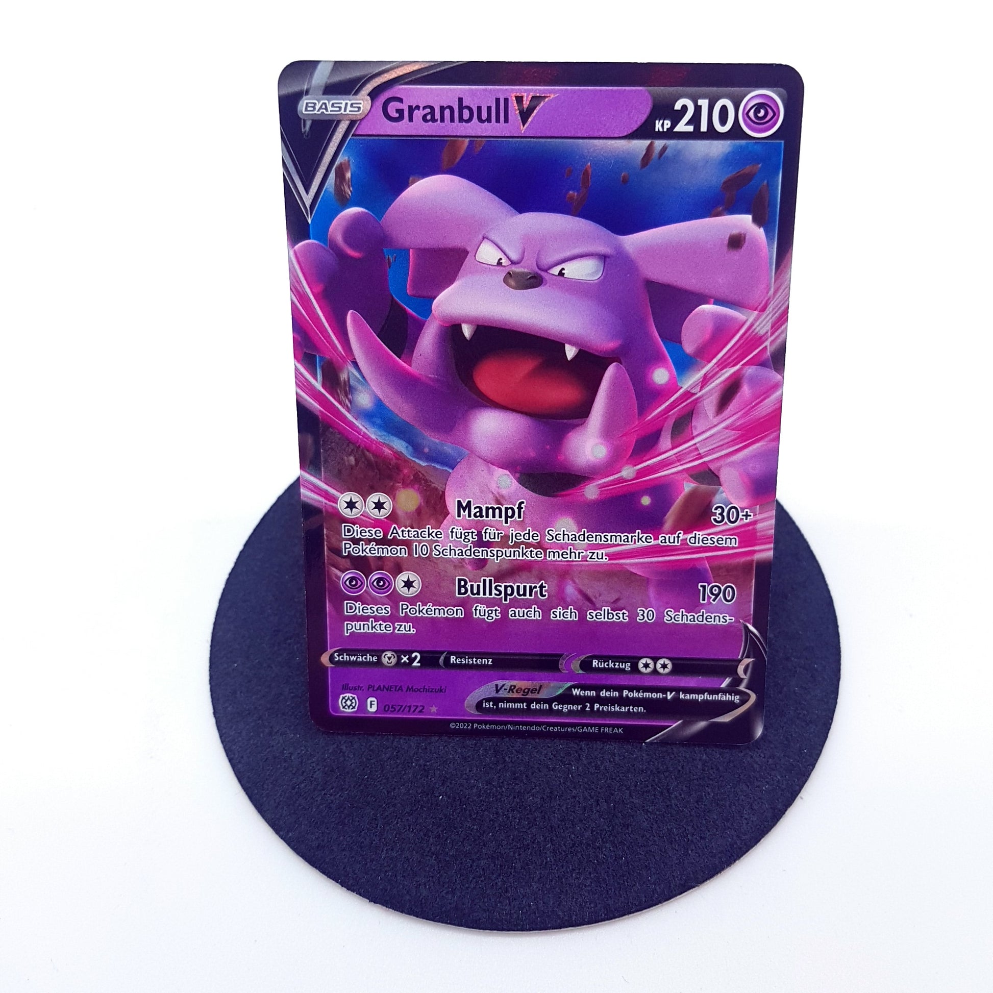 Pokemon Granbull V 057/172  Strahlende Sterne deutsch Mint