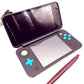 New Nintendo 2DS XL Konsole schwarz türkis - gebraucht - gut bis sehr gut + 5 Spiele