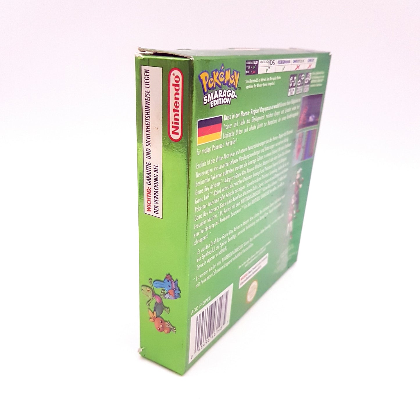 Nintendo Gameboy Advance Spiel GBA - Pokemon Smaragd Edition - deutsch - mit OVP