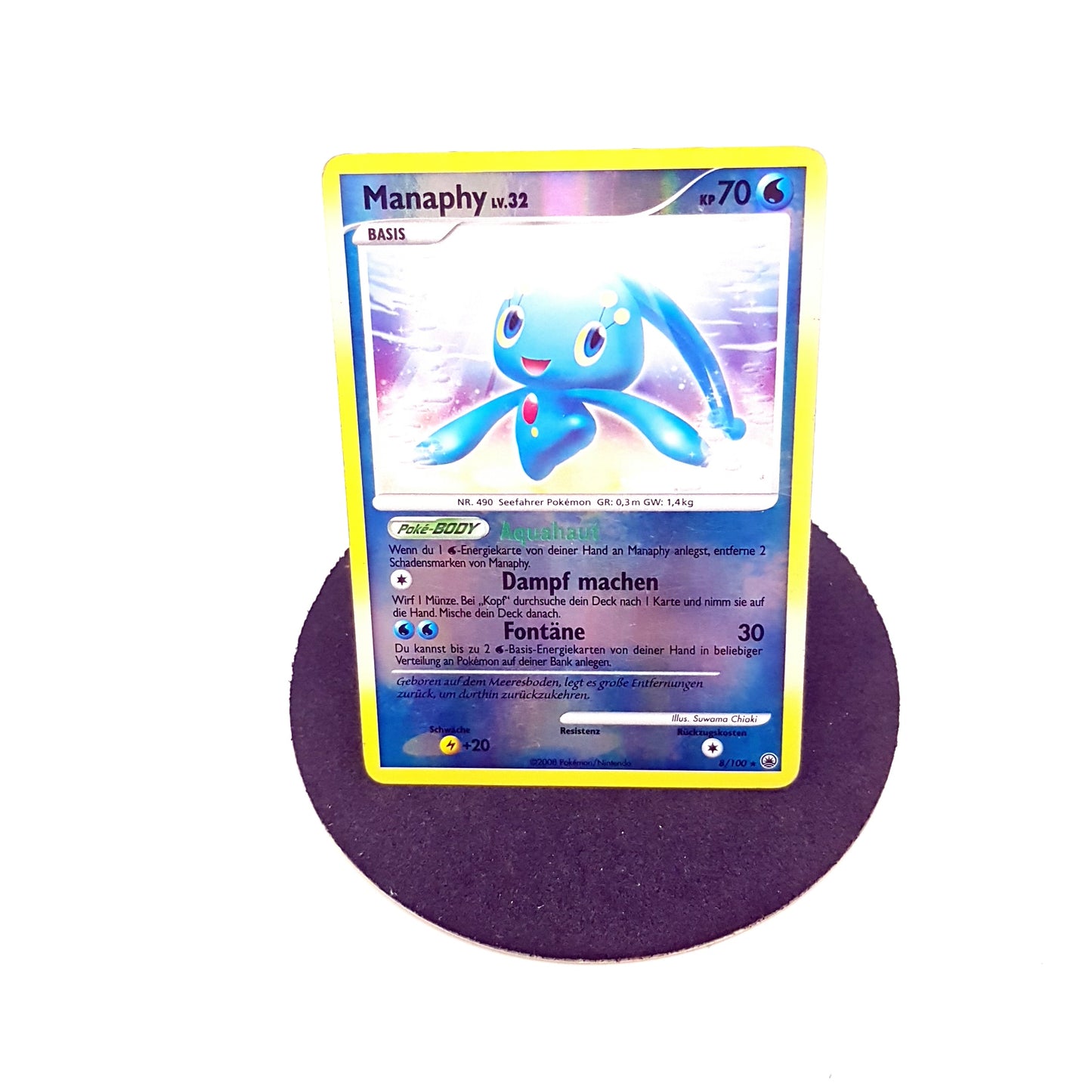 Pokemon Manaphy 8/100 reverse Holo - deutsch