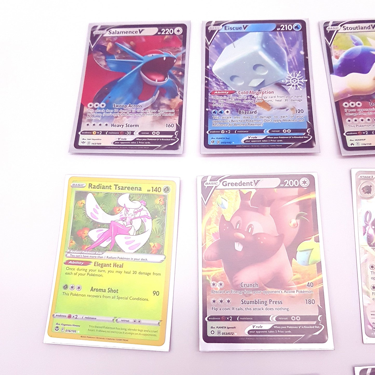 15 x Original englische Pokemonkarten ex gx holo v vmax - mint