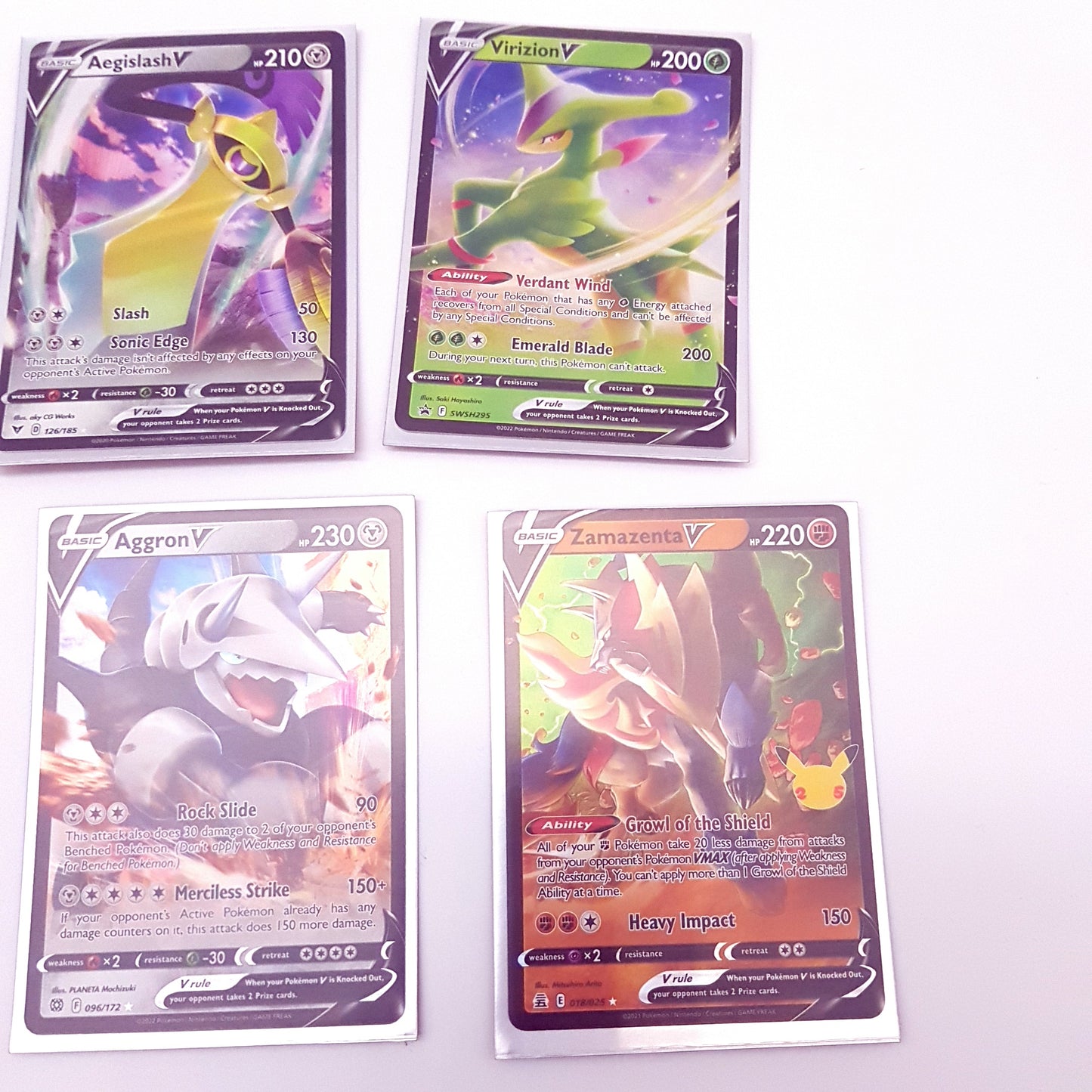 15 x Original englische Pokemonkarten ex gx holo v vmax - mint