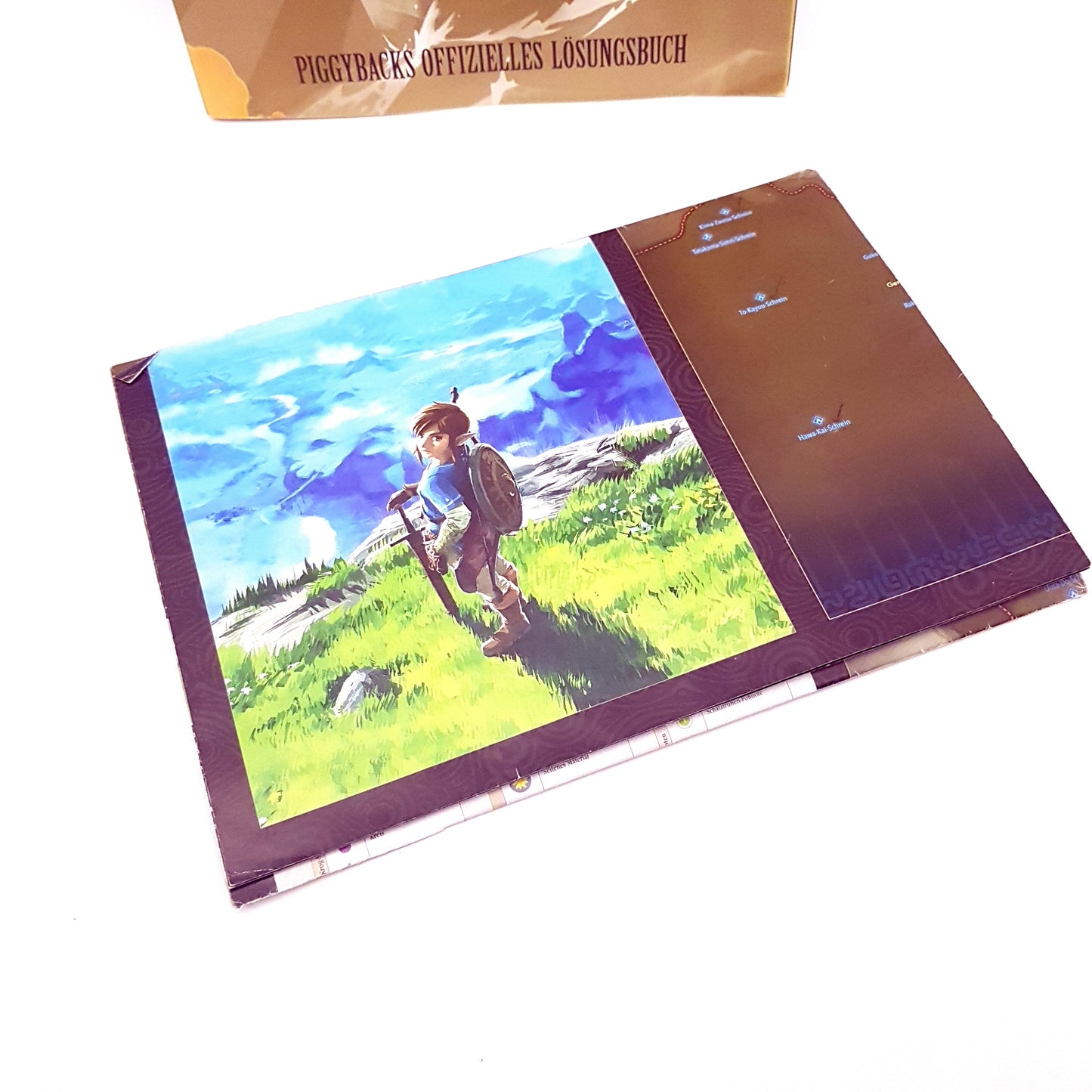 Lösungsbuch The Legends of Zelda The Windwaker (inkl Poster Karte) Nintendo Gamecube