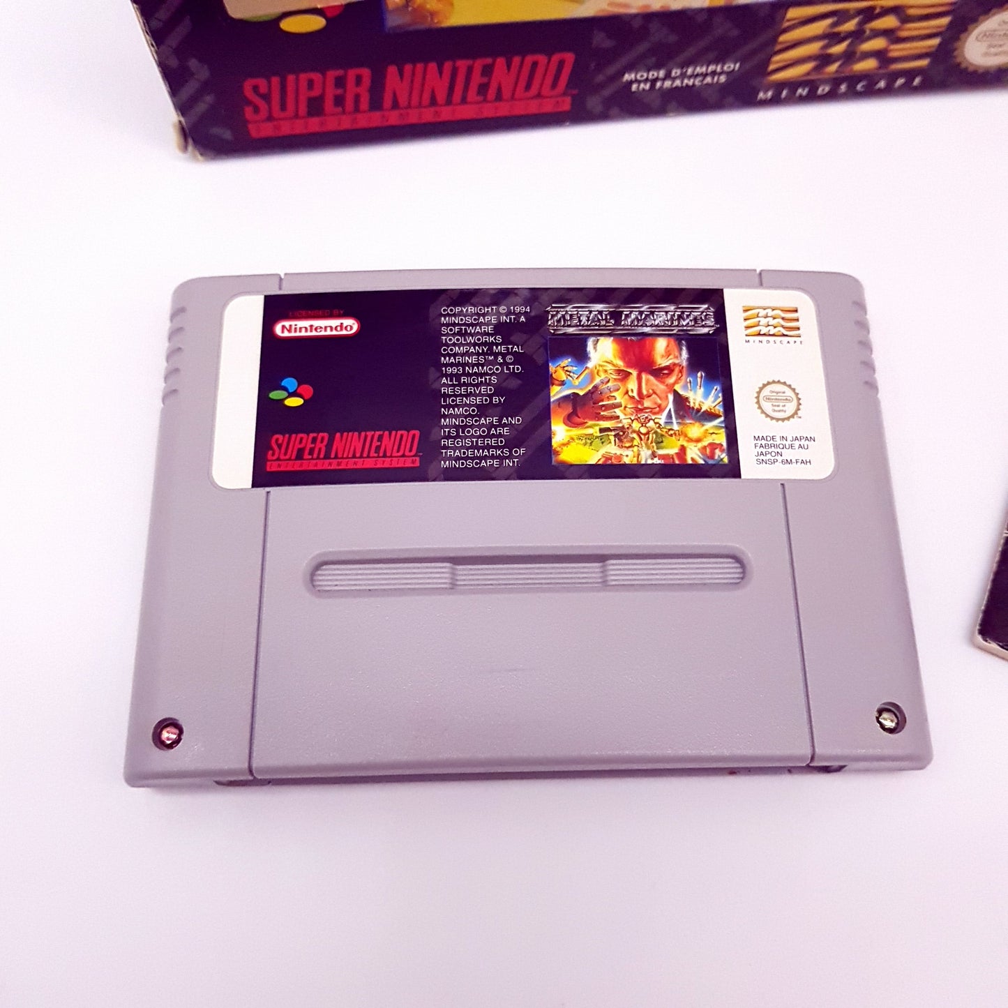 SNES Super Nintendo - Metal Marines (PAL) inkl Anleitung & OVP