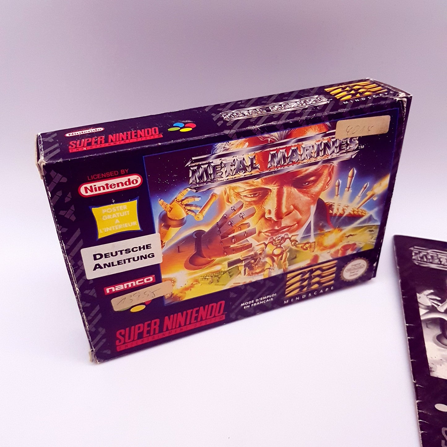 SNES Super Nintendo - Metal Marines (PAL) inkl Anleitung & OVP