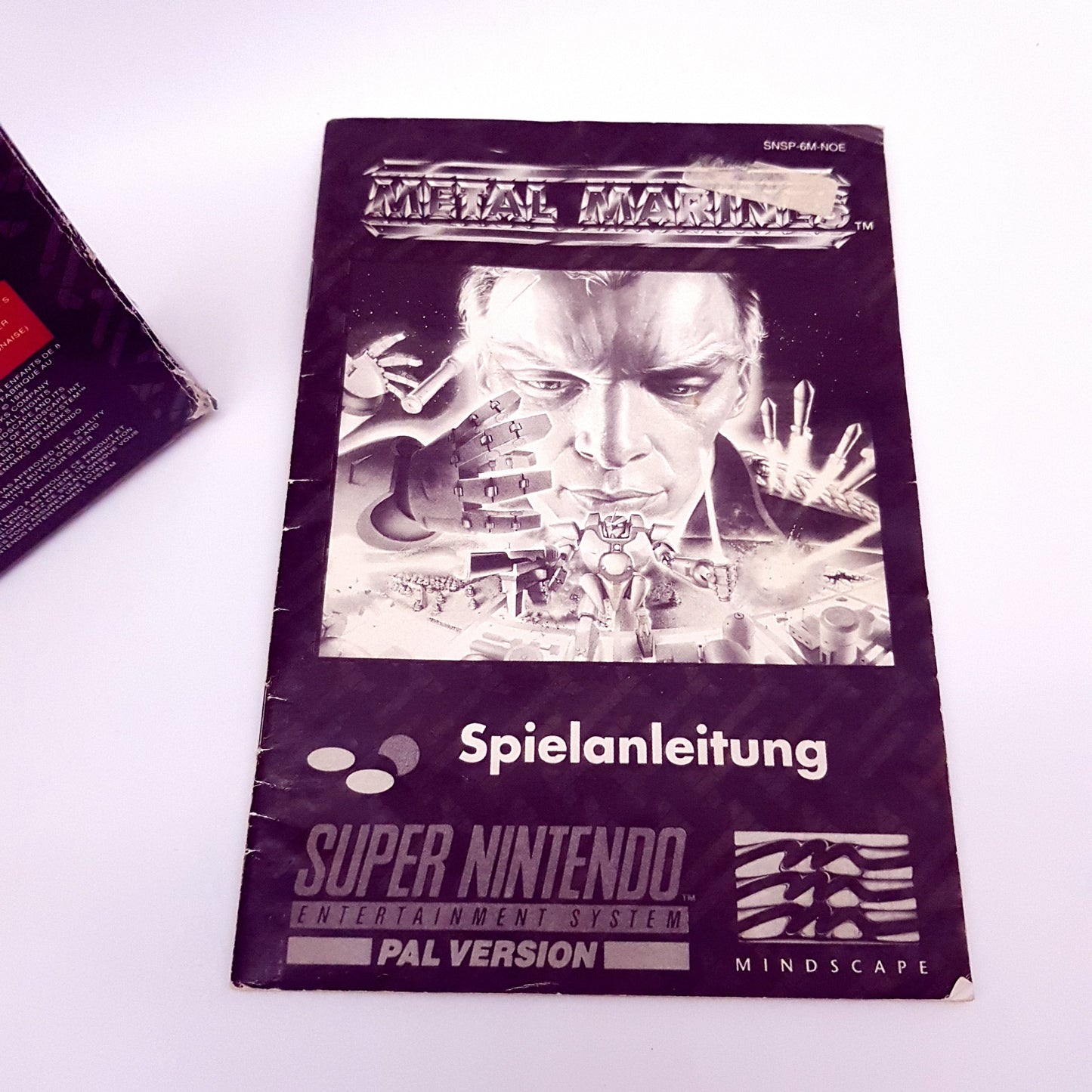 SNES Super Nintendo - Metal Marines (PAL) inkl Anleitung & OVP