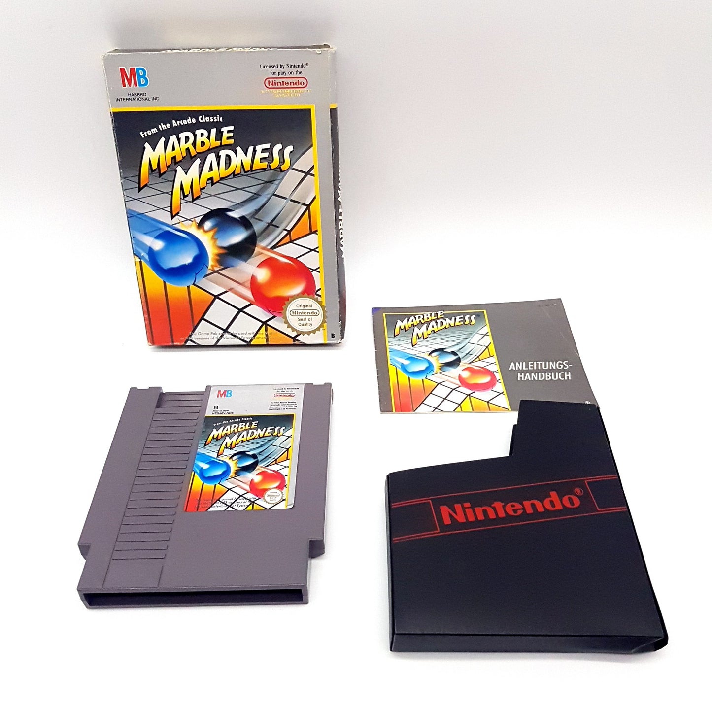 NES - Marble Madness inkl OVP - Nintendo Entertainment System - PAL - gebraucht
