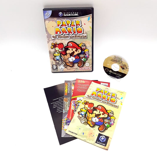 Nintendo Gamecube - Paper Mario - Die Legende vom Äonentor inkl Anleitung - sehr gut CIB