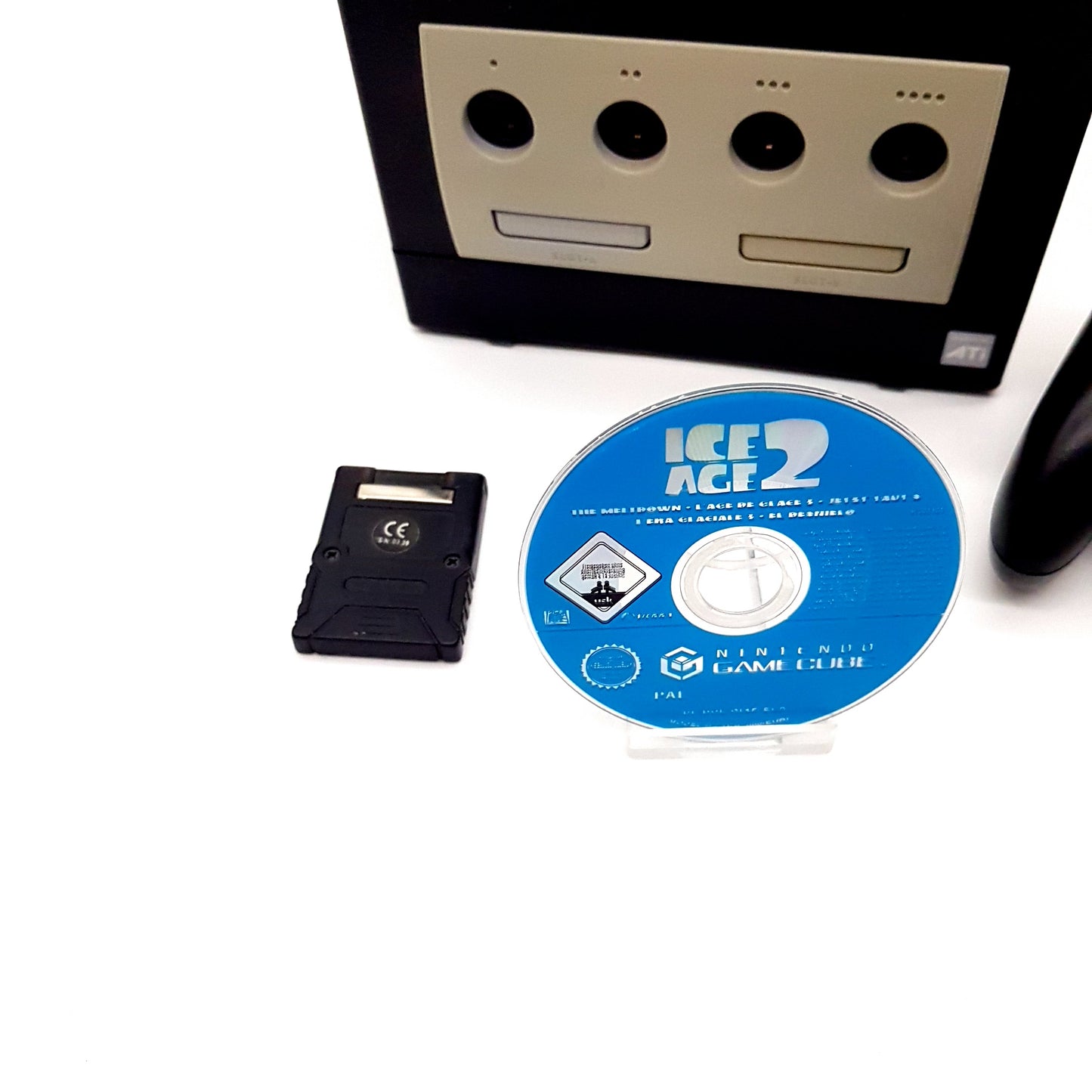 Gamecube Konsole schwarz black Original Nintendo + 4 Spiele