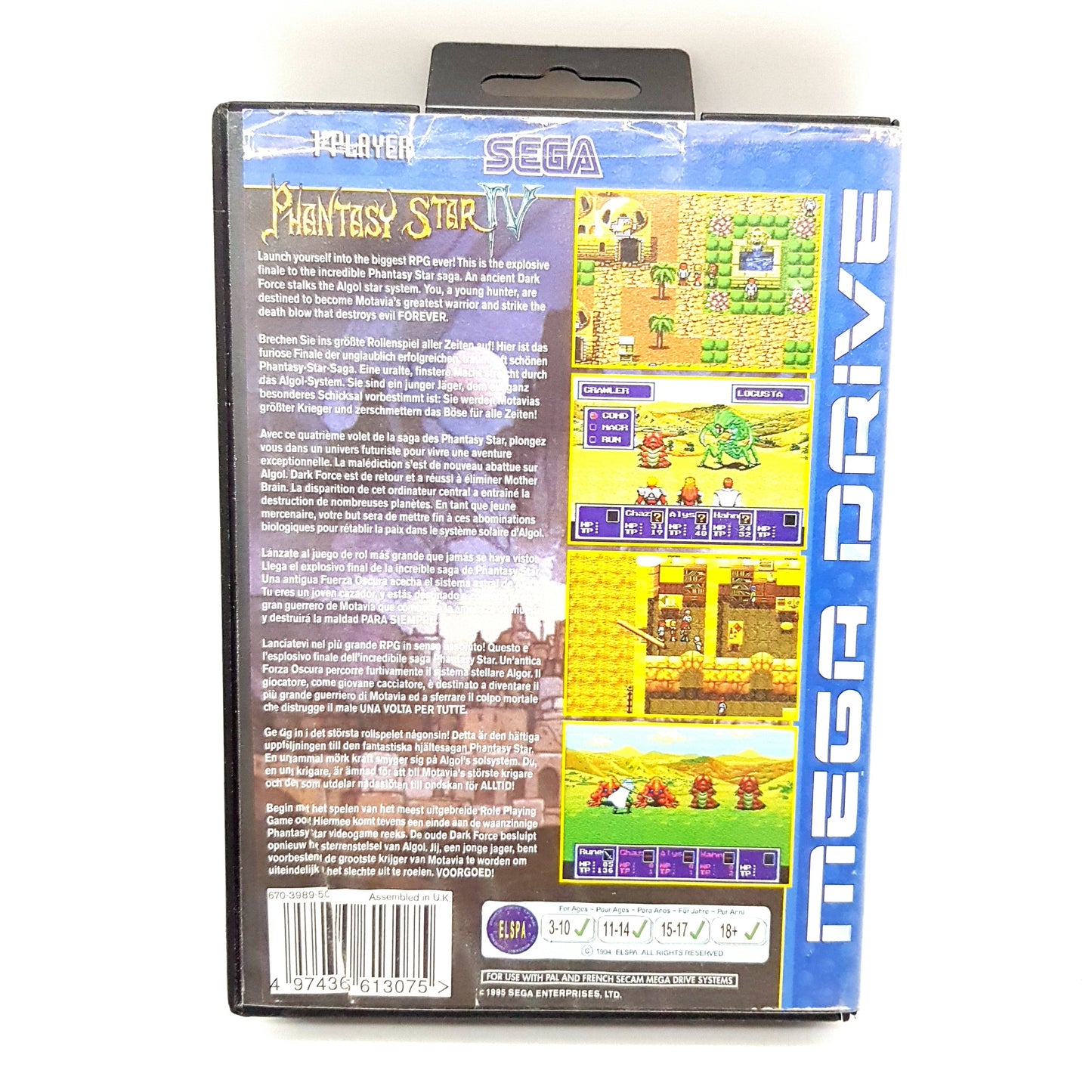 SEGA Mega Drive - Phantasy Star IV - mit OVP