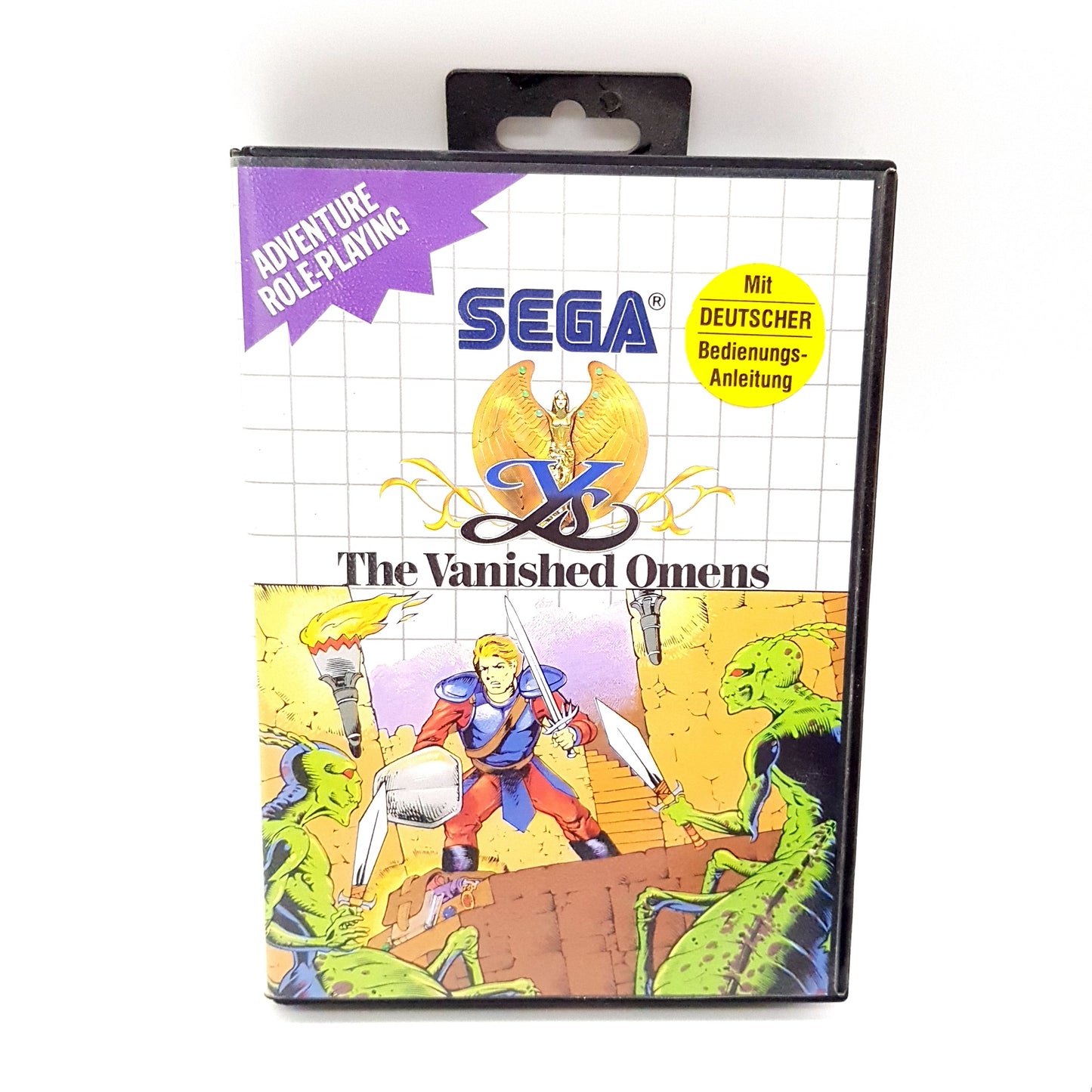 SEGA Master System - Y's The Vanished Omens - Spiel inkl OVP & Anleitung