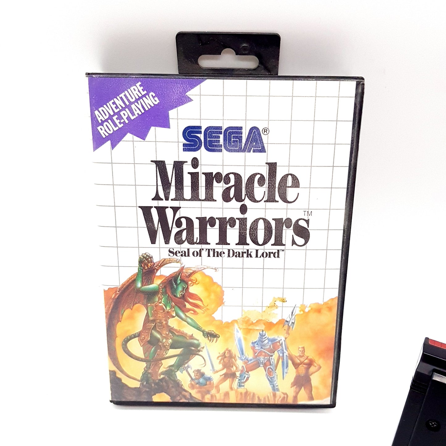 SEGA Master System - Miracle Warriors Seal of The Dark Lord - Spiel OVP Anleitung Karte