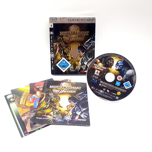 Ps3 Playstation 3 - Mortal Kombat Vs DC Universe - Spiel mit Steelbook - gebraucht - gut