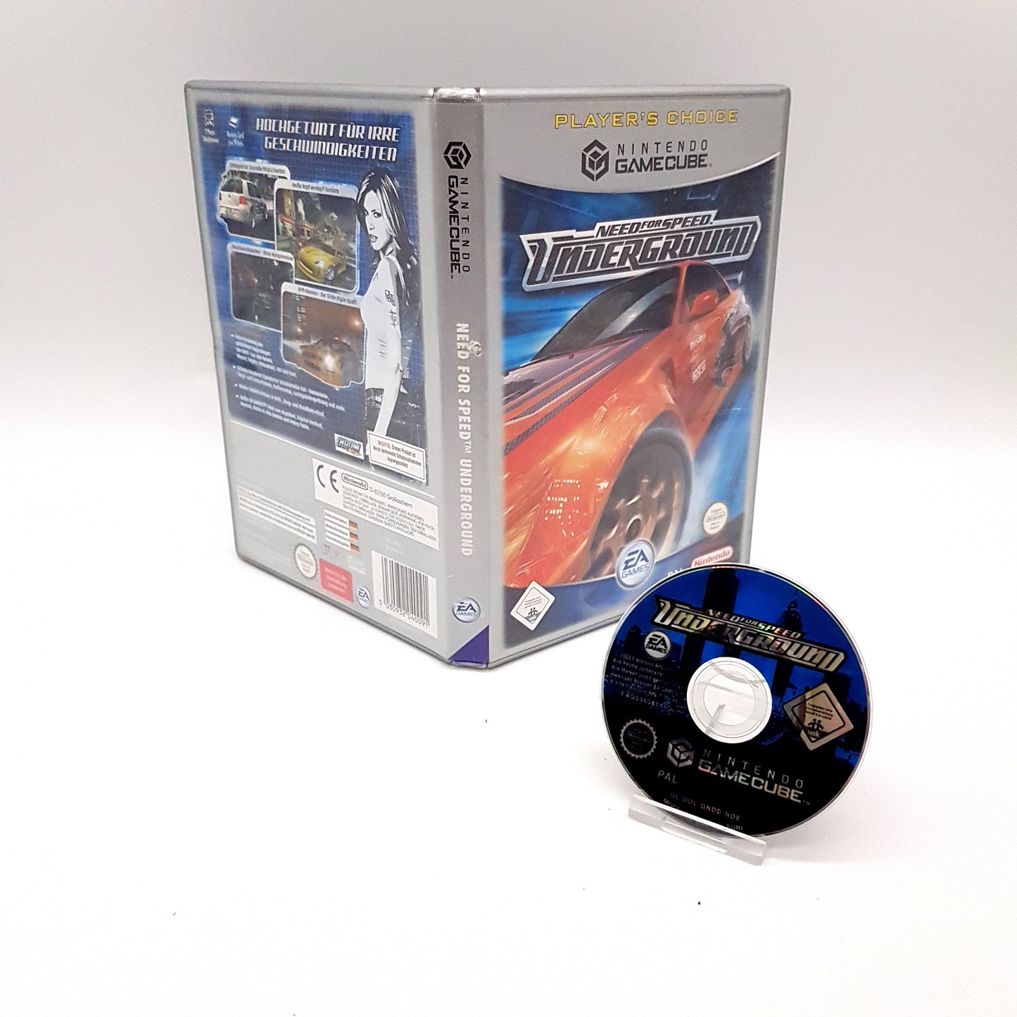 Nintendo Gamecube Spiel - Need for Speed Underground - Player´s Choice - gebraucht