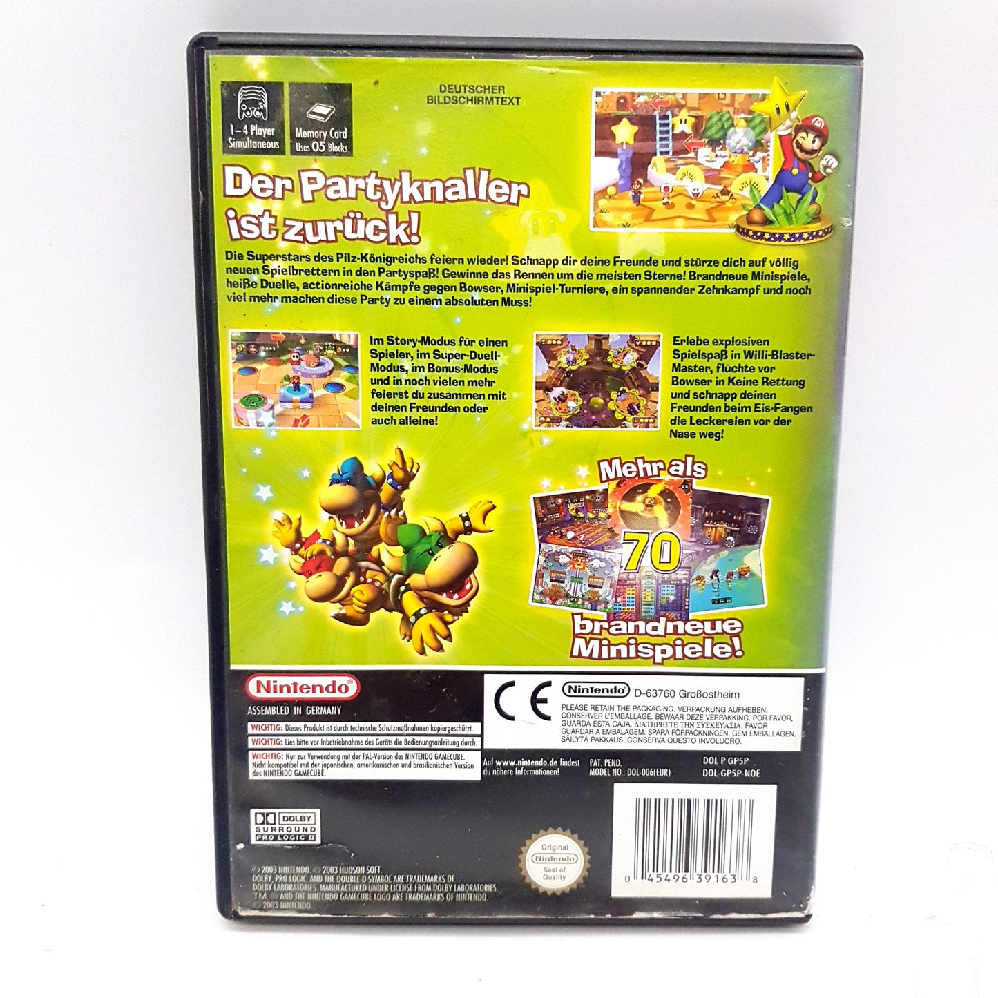 Nintendo Gamecube Spiel - Mario Party 5 - gebraucht