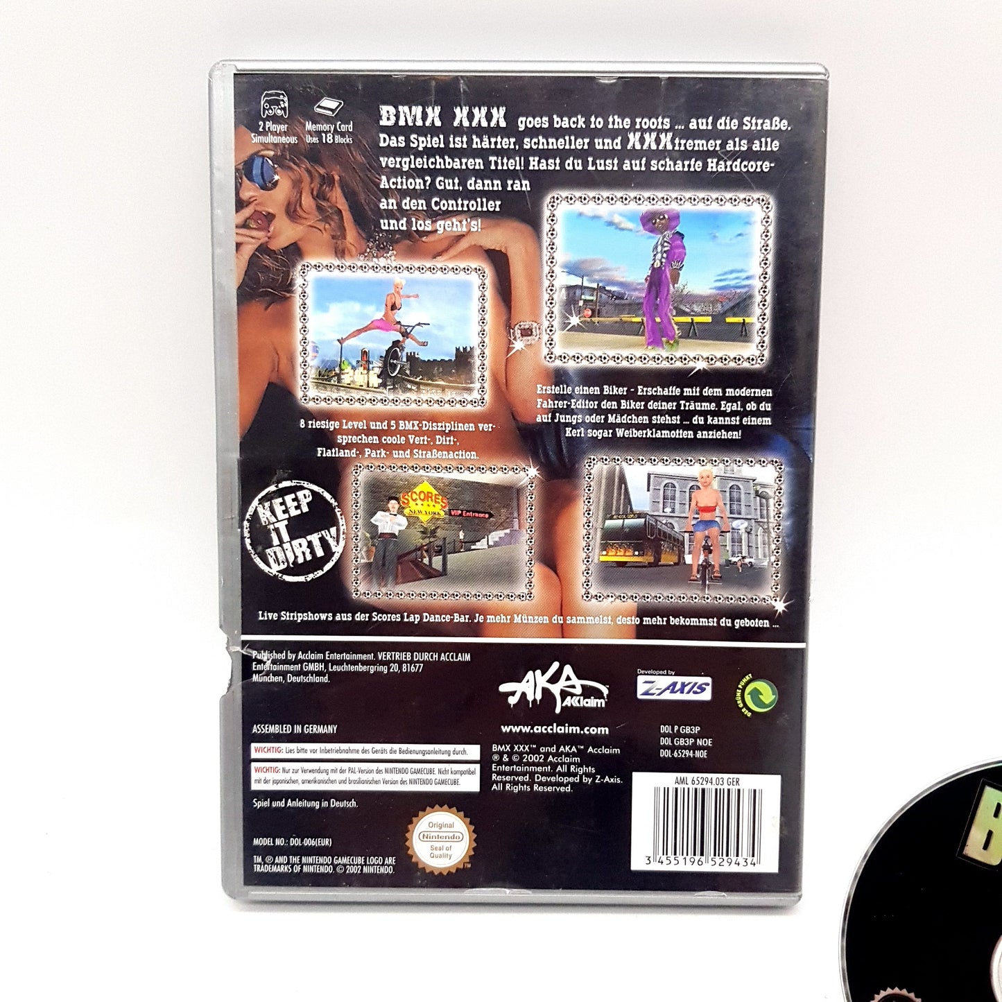 Nintendo Gamecube Spiel - BMX XXX - gebraucht