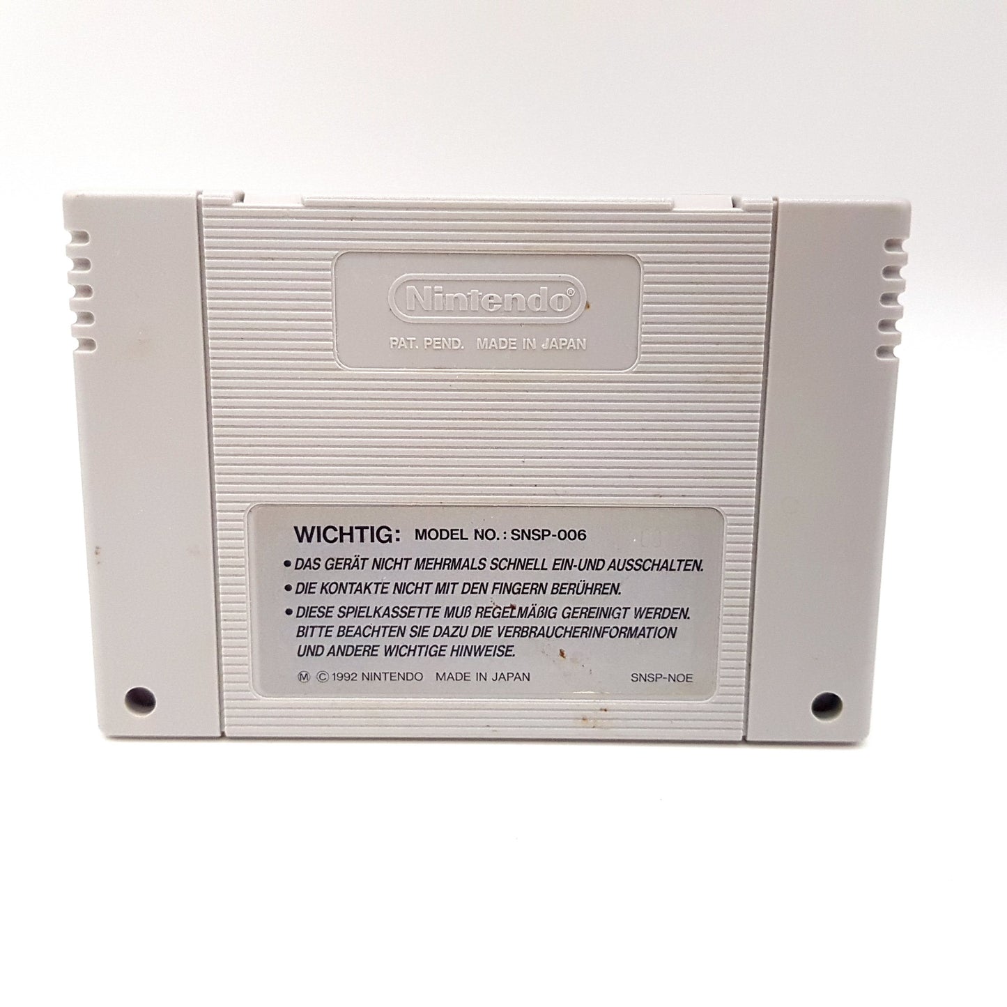 SNES Super Nintendo Spiel - Lucky Luke - PAL Modul