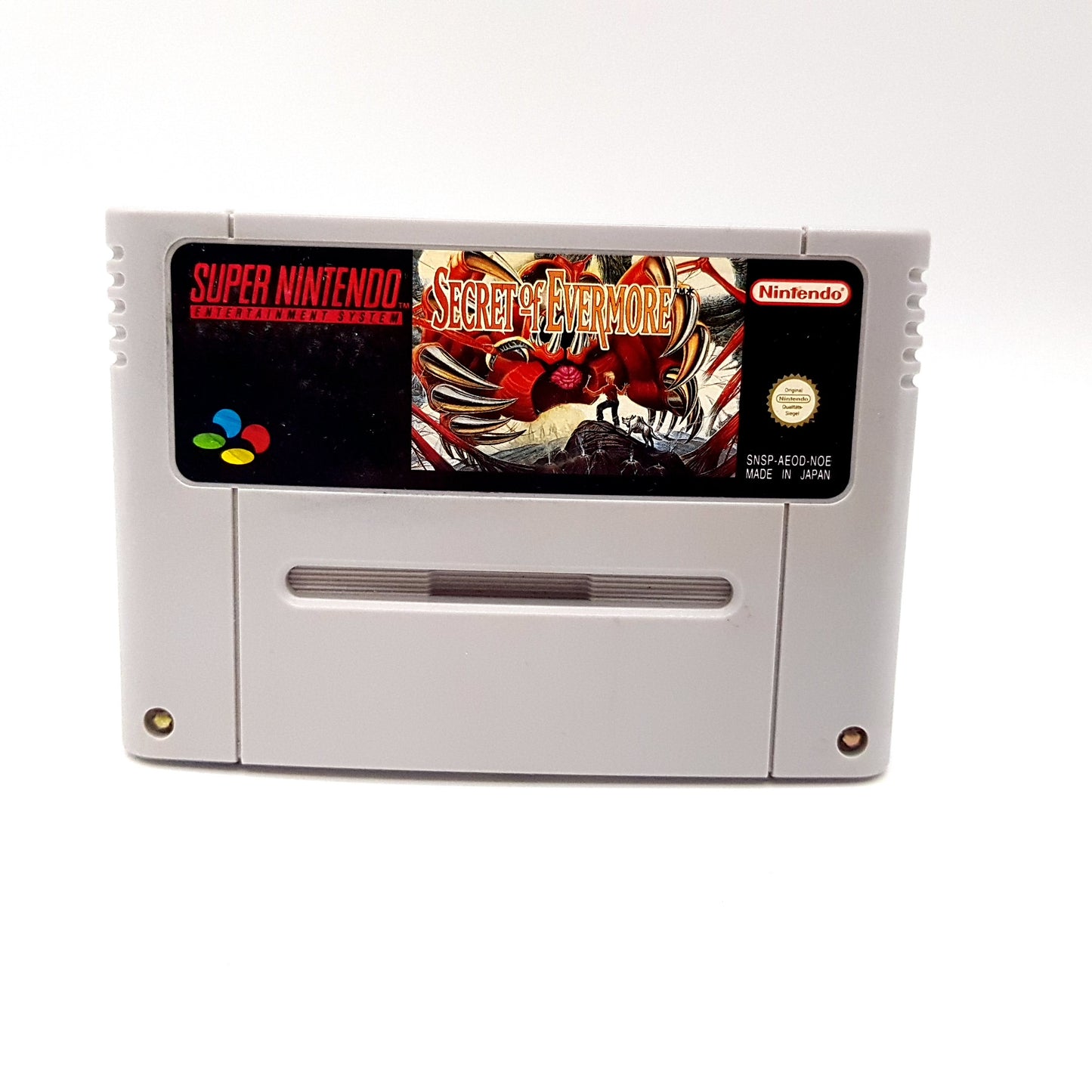 SNES Super Nintendo Spiel - Secret of Evermore - PAL Modul