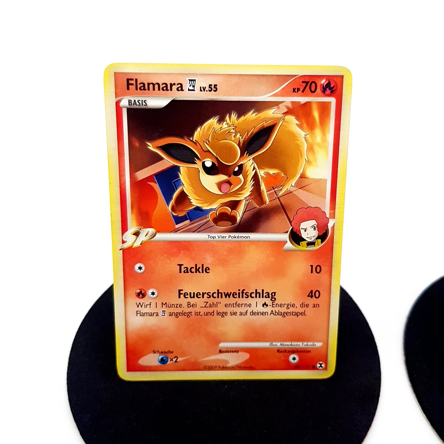 Pokemon Flamara 60/111 (normal + reverse holo) - deutsch - Vintage