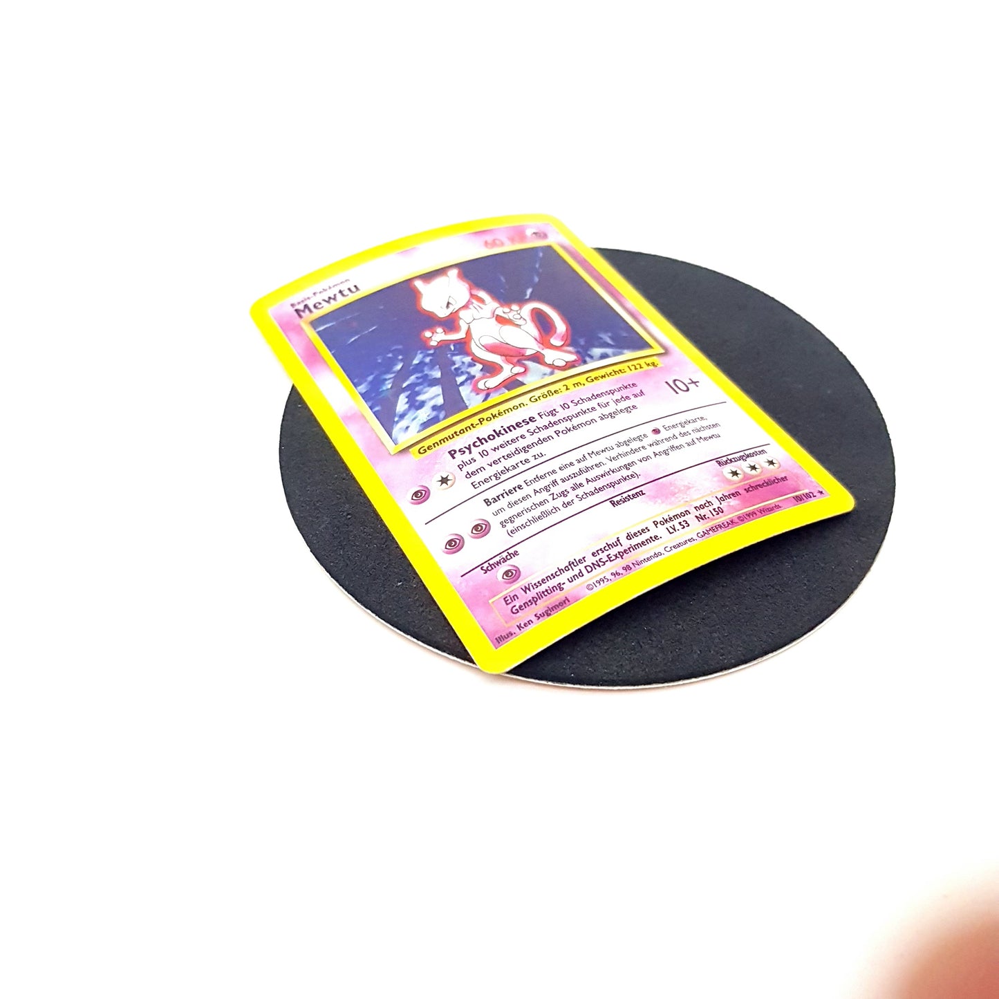 Pokemon Mewtu 10/102 holo - deutsch - Vintage